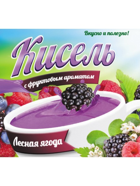 Кисель с фрукт ароматом Лесная ягода 220г*30 ТЗ Агриппина Лидапищеконцентраты Кисель с фрукт ароматом Лесная ягода 220г*30 ТЗ Агриппина Лидапищеконцентраты